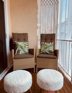 Balcony chairs
