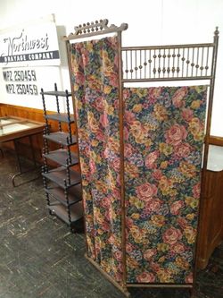 Antique 3 panel screen or Antique Shelf for sale