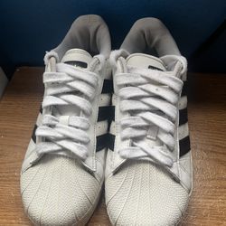White ADIDAS/SIZE/7
