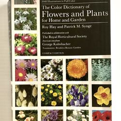 Book to Identify Flowers & Plants Called Dictionary of Flowers & Plants