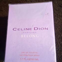 Perfume Celine Dion -Belong size 1.7oz Brand New ONLY $50