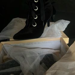 Black Heel Boot (new) 