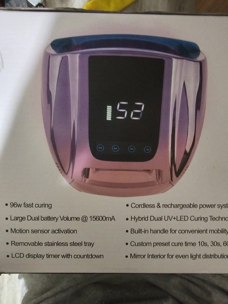 LED Digital Cure Nail Lamp