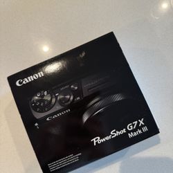 Canon PowerShot G7 X Mark III