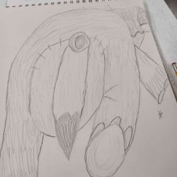 A Heffalump Chasing Piglet Drawing 