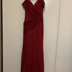 Red Formal Party Dress