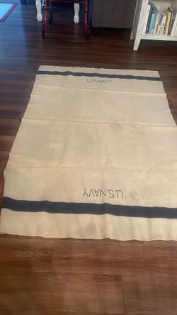 Antique Navy Blanket, Wool