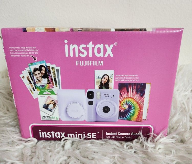 Fujifilm Instax Mini SE Bundle Lavender