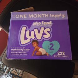 Diapers Luvs