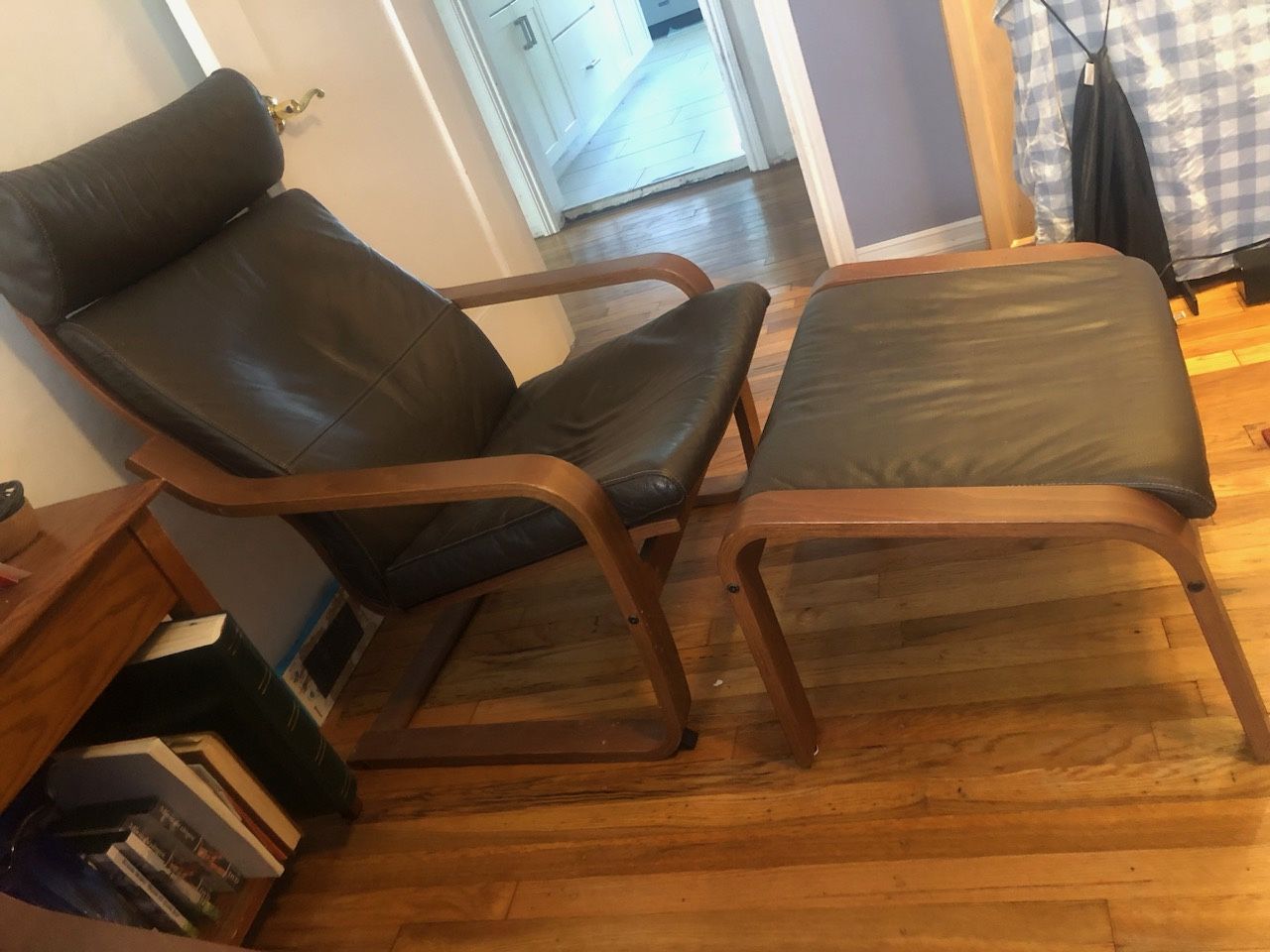 IKEA Chair And Ottoman