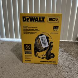 DEWALT 20V MAX Jobsite Fan with Battery and Charger