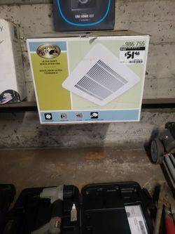 And can they ultra quiet ventilating fan