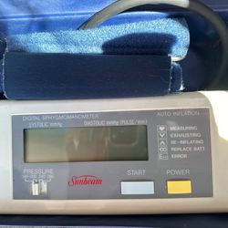 Sunbeam Digital Sphygmomanometer