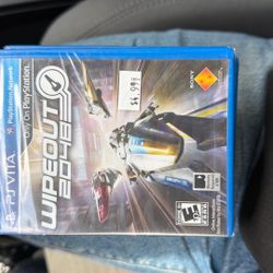 Wipeout PSVITA FACTORY SEALED
