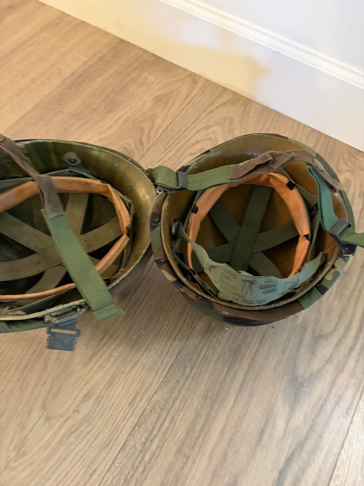 Vintage Military Helmets
