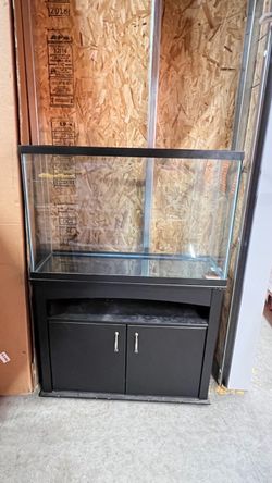 45 gallon fish tank with stand