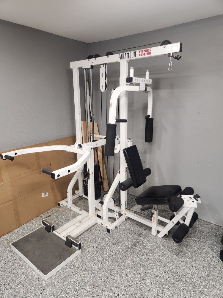 Paramount Fitness Or Precor Cable Machines Full Body Workout Gym Equipment 