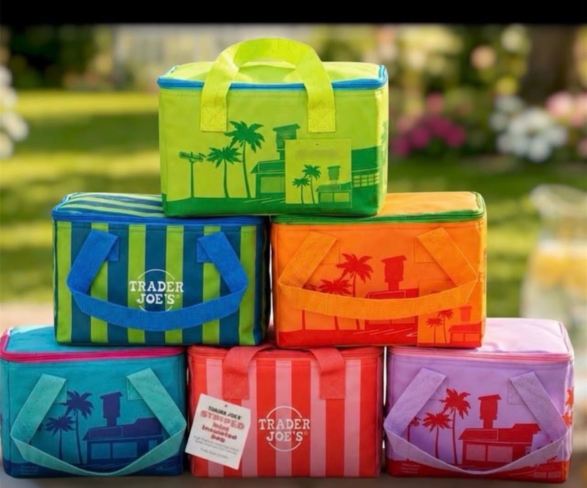 Trader Joe bags. Brand new with tags