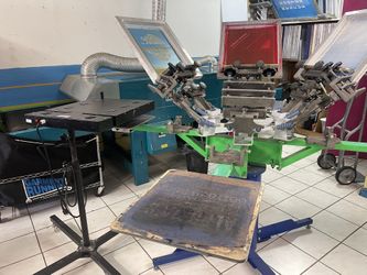 Screen Printing Shop For Sale
