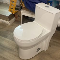 Brand new toilet