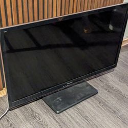 Panasonic TV With Backlights