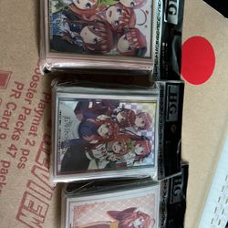 Quintessential Quintuplets Anime Card Sleeves