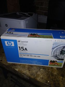 15A hp LaserJet toner cartridge