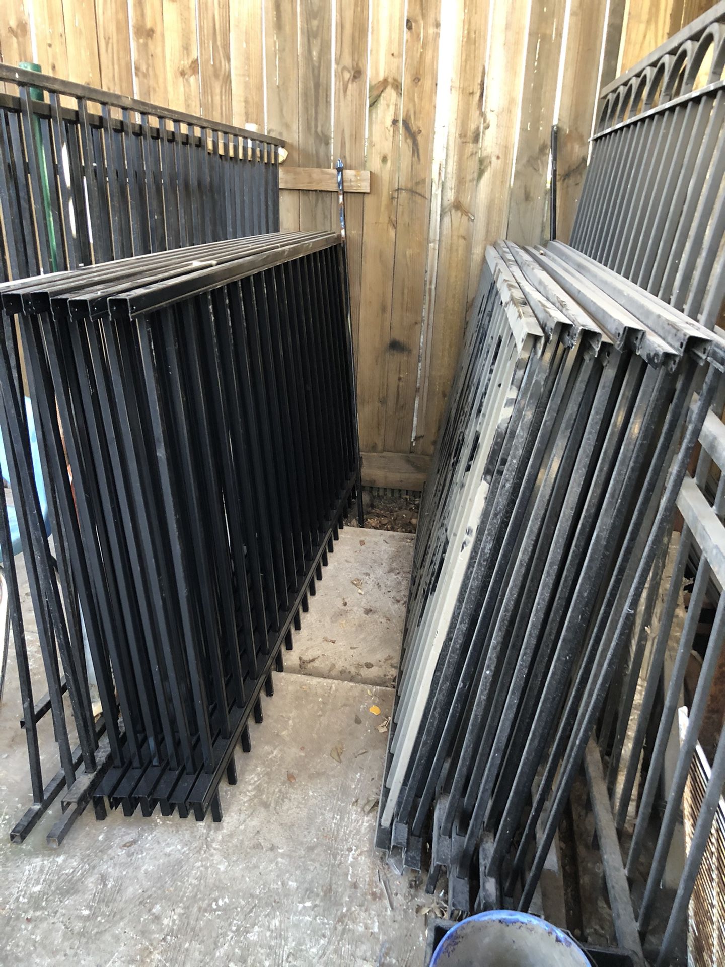 4x8 Iron Fence Panel/ Powder Coated