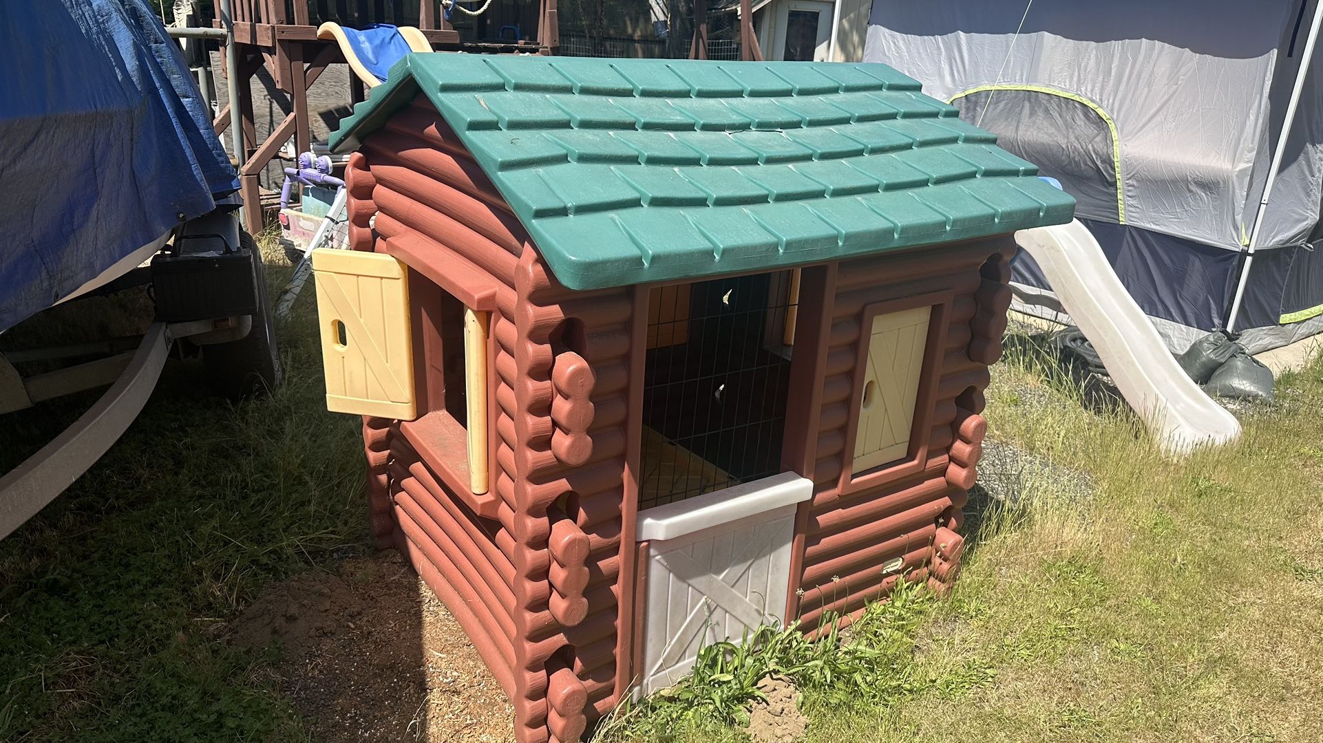 Outdoor Play House For Kids.