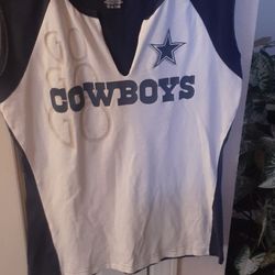79936 Form Fitting DALLAS COWBOY ladies MEDIUM 