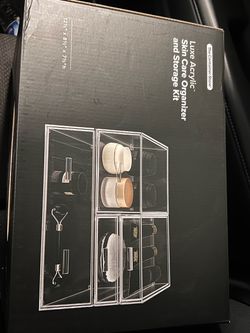 Brand new in box never been opened acrylic organizer