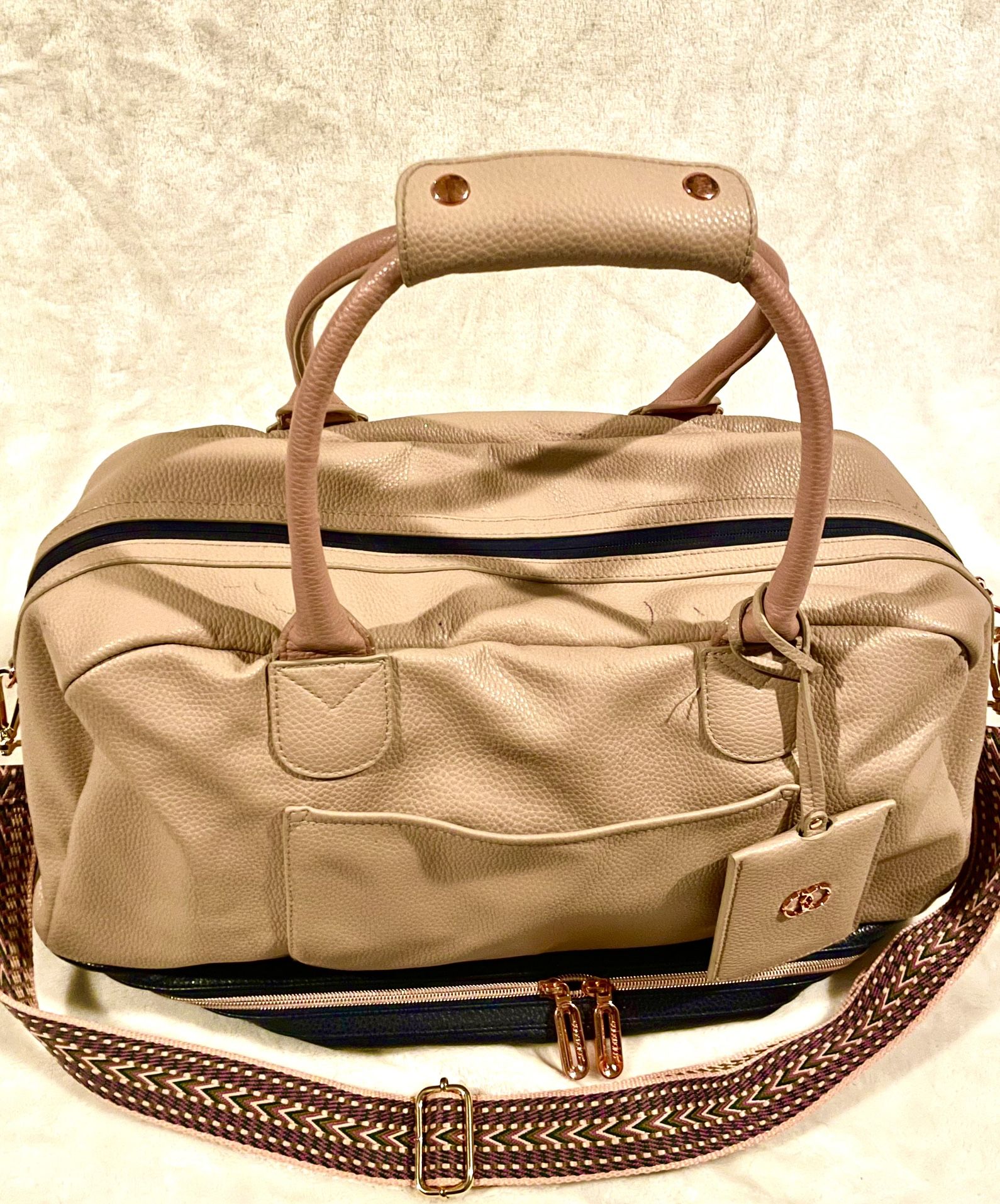 Pale Pink Diaper Bag