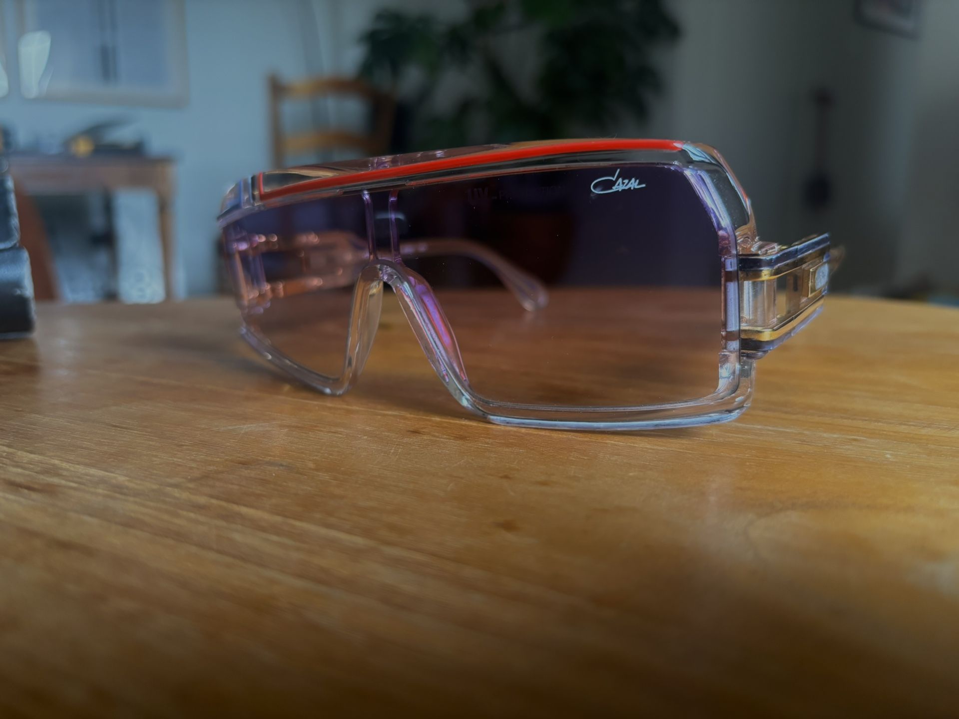 Vintage Cazal MOD 858 (COL 252) Sunglasses Made In Germany with Case