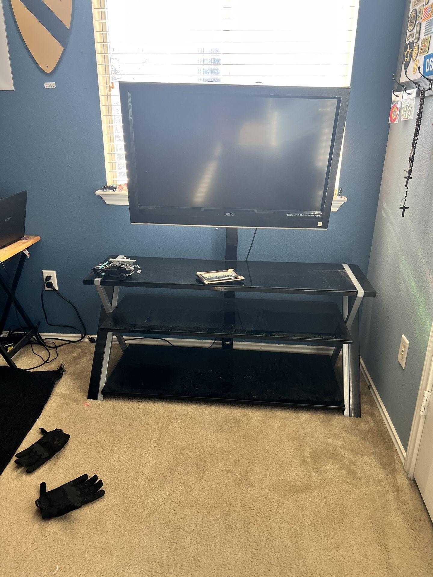 Entertainment Center With TV