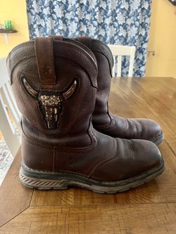 Cody James 12D Steel Toe Work Boots