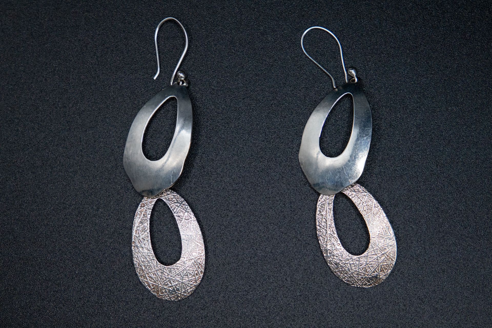 Handmade Peruvian Silver Earrings - 925 Peruvian Silver