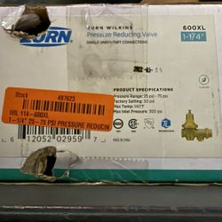 1 1/4” 600XL Pressure Regulator