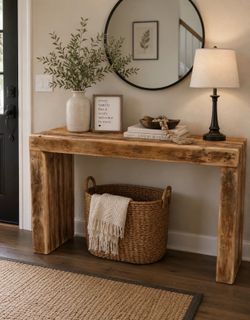 The Hutchinson console table