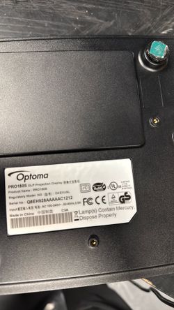 Optoma projector
