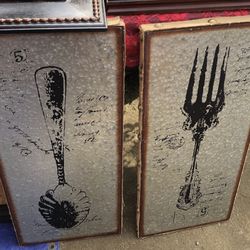 Set Of Kitchen Fork And Spoon 