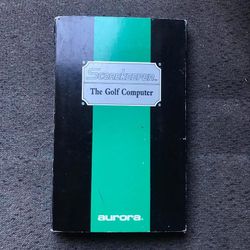 Scorekeeper The Golf Computer by Aurora Digital Display Original Box Electronic
