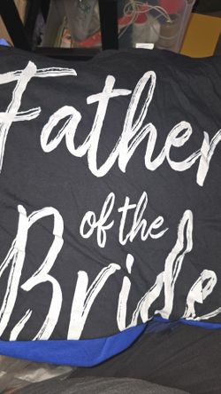 "Father Of The Bride" T-shirt - Xl