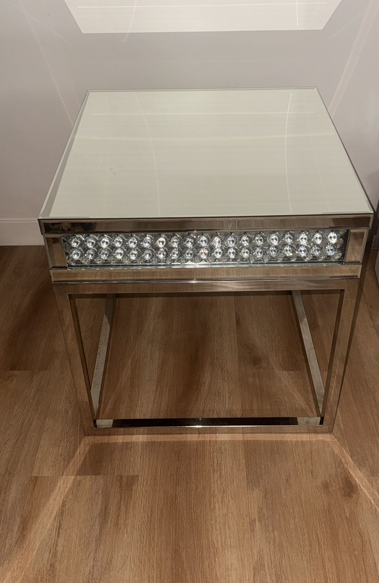Brand New Luxury Mirror End Tables 