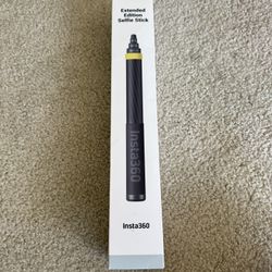 Insta360 - Extended Edition Selfie Stick - Black NEW 