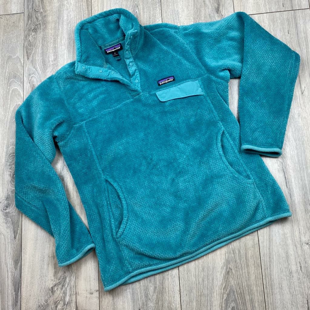 Patagonia re-tool snap pullover* women's medium* great shape