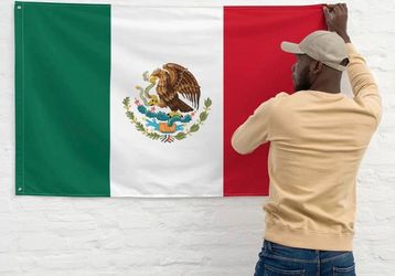 Mexican Flags  2 ft by 3 ft new