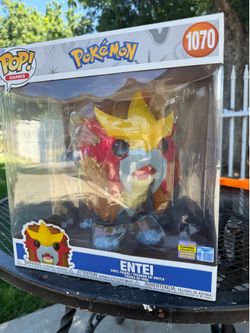 2025 SDCC 10” Pokemon Entei Funko Pop