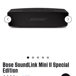 BOSE MiniSound Link Limited Edition Blue Tooth Speaker 