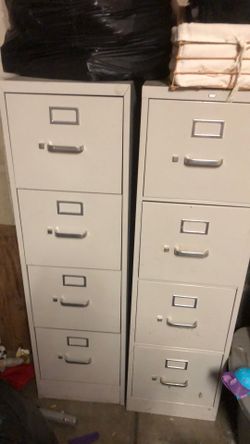File cabinets