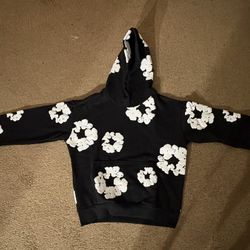 Deniem Tears Black Hoodie (Small)